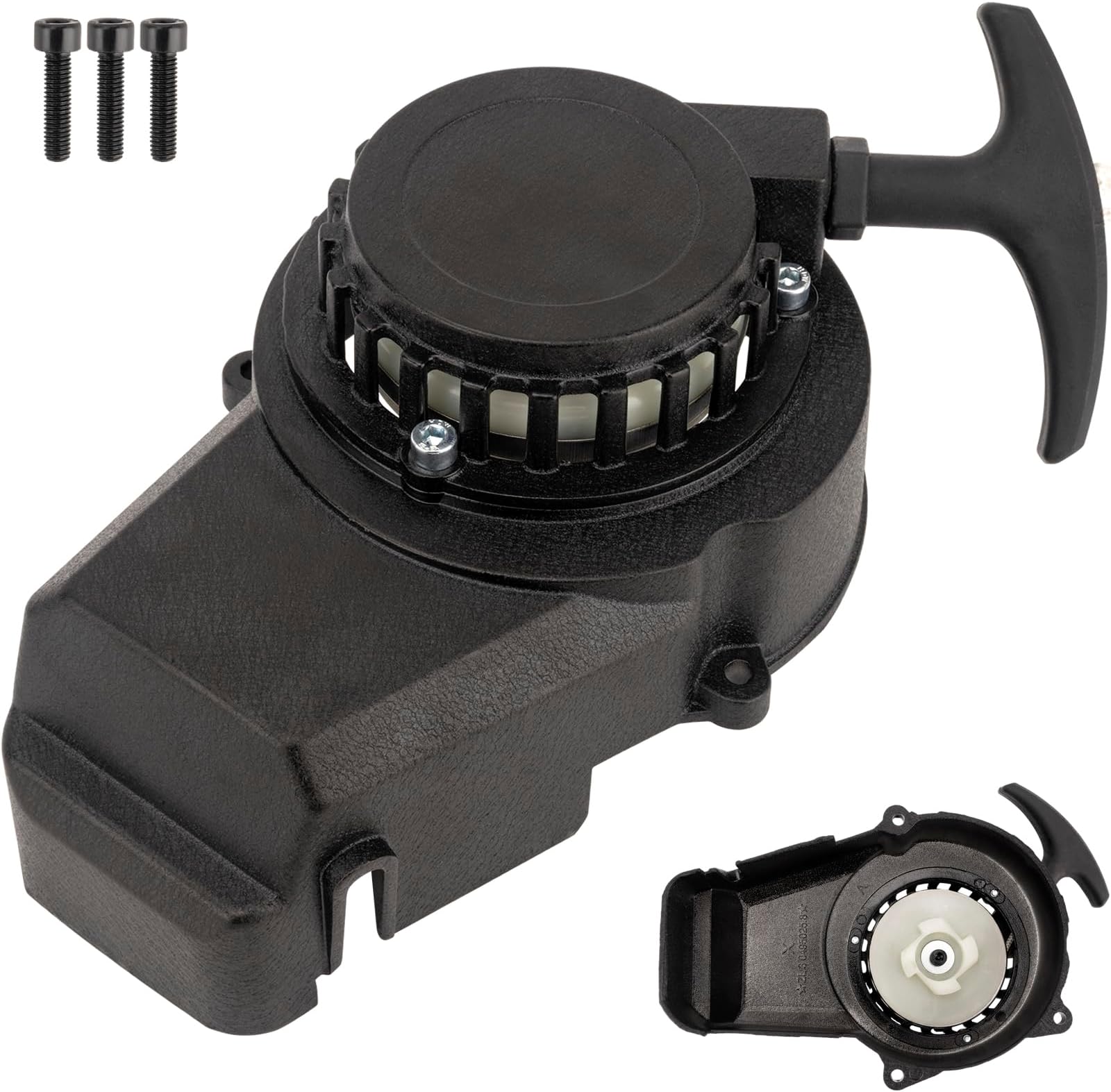 Pull Start Recoil Starter for 2 Stroke 47cc 49cc 50cc SYX Moto Holeshot Apex Coolster QG-50 SSR SX50A Apollo KXD E-Start X-Pro Highper KXD18 Pit Dirt Bike Cagllari Cag Pocket Bike ATV Quad