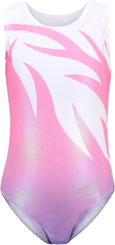 Justaucorps Gymnastique Fille Camisole - Danse, Ballet, Gym 77% Nylon 23% Spandex