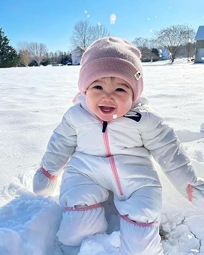 Miniatura 5 de FURTALK Gorro de invierno con forro polar para bebés de 0 a 8 años