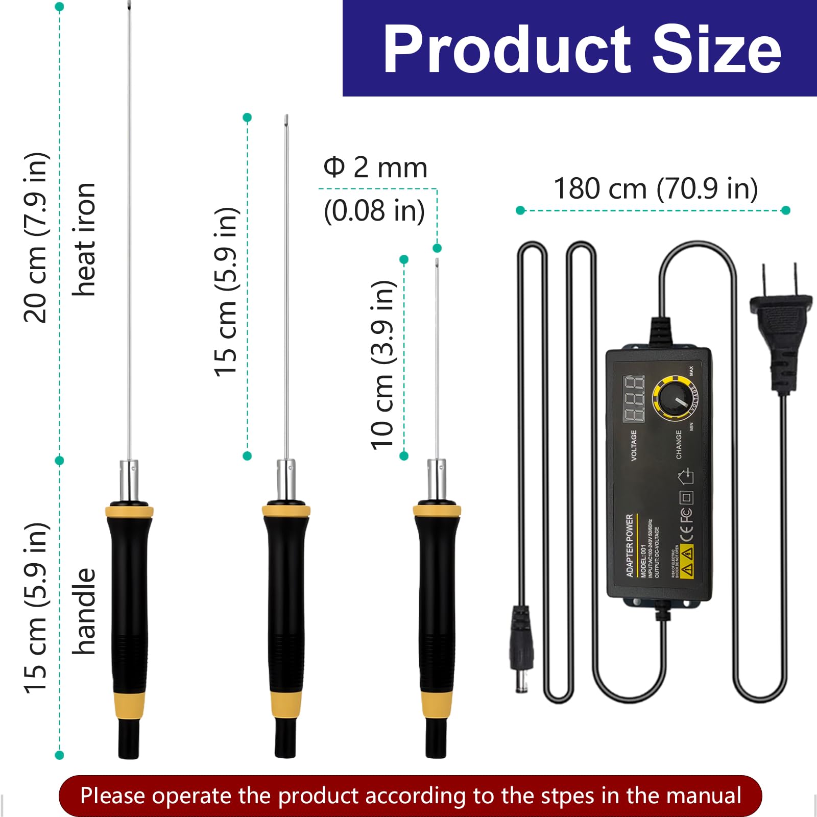 Amazon.co.jp: ホットワイヤーフォームカッターキット デジタル電圧