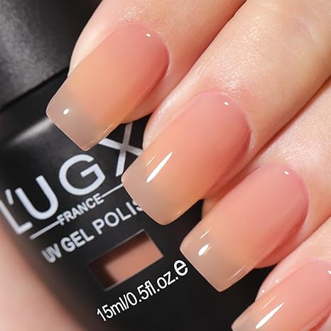Summer Nail Colors 2025: Sheer Nude Gel Polish