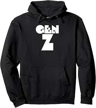 Amazon.com: GENERATION Z (Gen Z) Pullover Hoodie, Adult Unisex