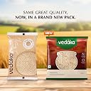 Amazon Brand - Vedaka Unpolished White Urad Dal Split | 500 g | Naturally Rich In Protein | No Cholesterol & No Additives gallery image