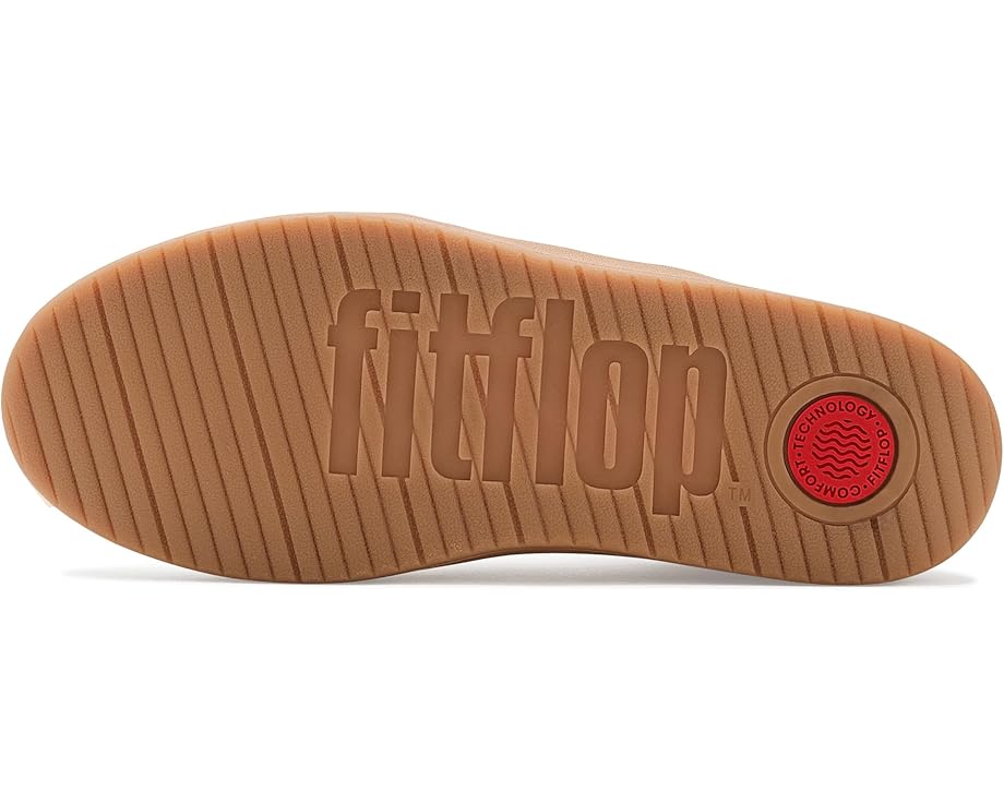 FitFlop The Dash T-Toe Leather Sneakers - Back View