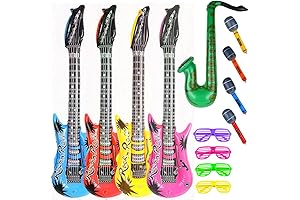 Party Inflatable Rock Star Toy Set (13 Pieces)