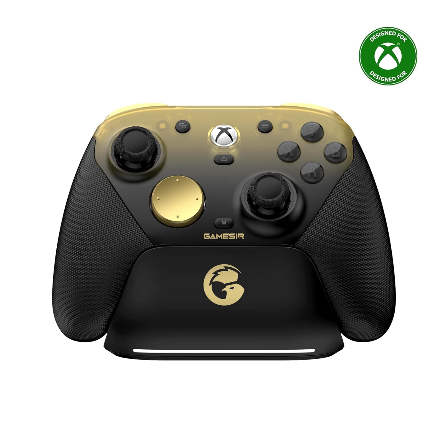 GameSir G7 Pro Wired Controller for Xbox Series X|S, Xbox One, Wireless Gamepad for PC&Android with TMR Sticks, Hall Effect Analog Triggers, 1000Hz Polling Rate, 3.5mm Audio Jack - Golden