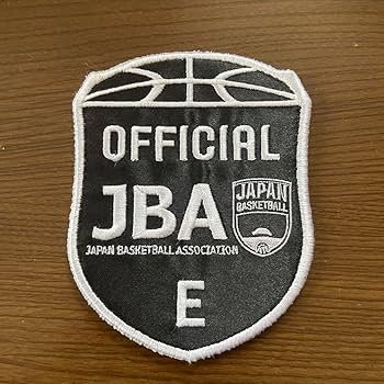 JBA 公式バスケットボール C級審判ワッペン　希少品 JBA 審判 ワッペン バスケットボールC級 - メルカリ