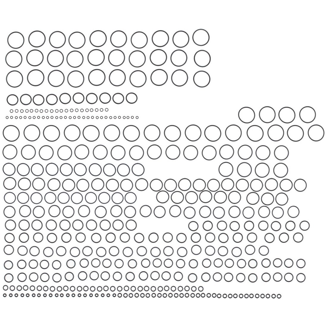 RPM Arsenal Level O-Ring Kit for SmartParts EOS, Epiphany, Ion, IonXE, SP8, SP1, and Vibe and GOG Envy, eXTCy, eNMEy and G1-10x Complete Set of Economy O-Rings