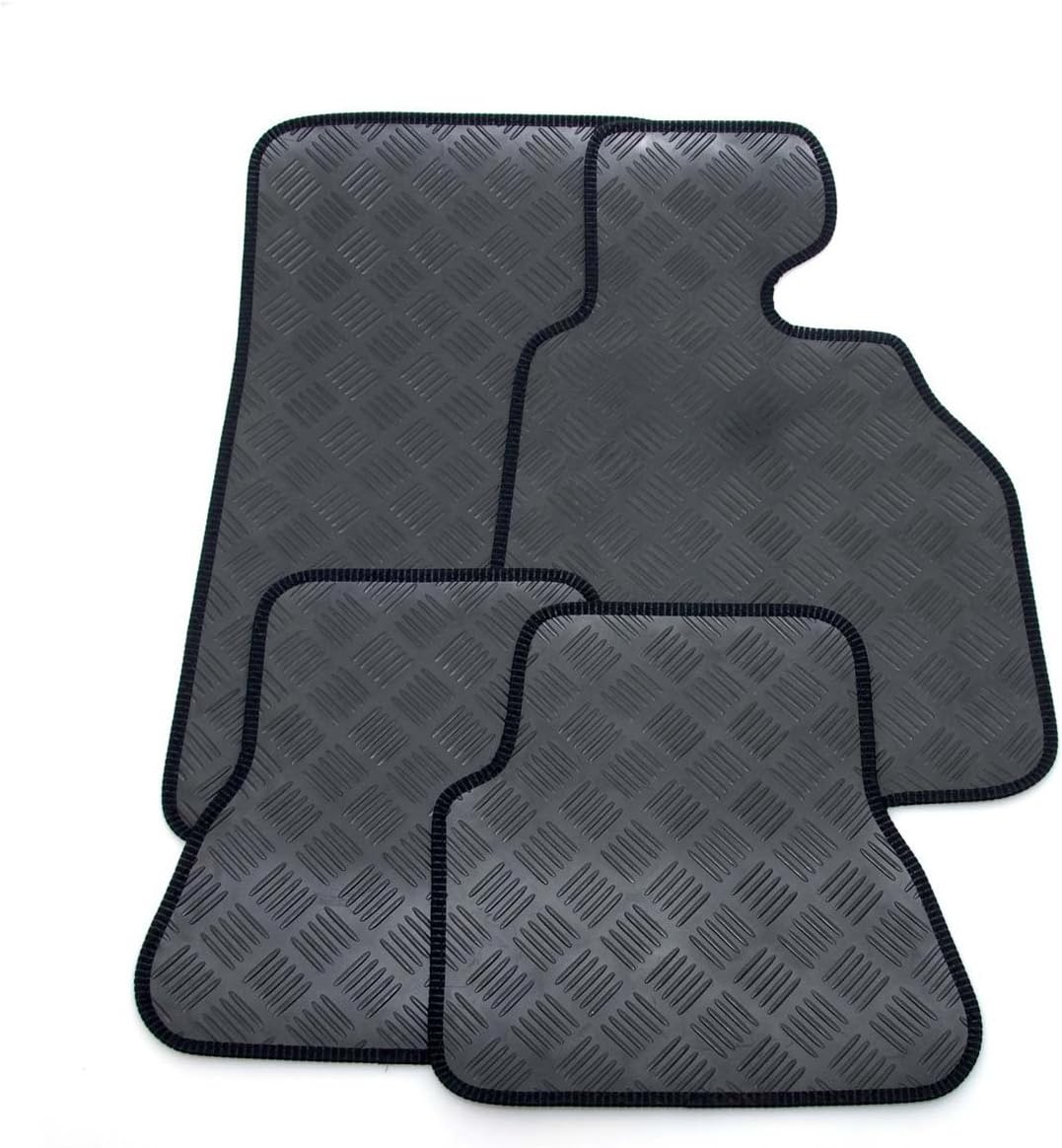Custom Fit Tailor Made Black Rubber Interior Protection Car Mats for Up
