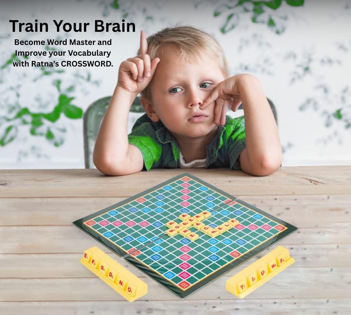BKDT Marketing Crossword English Word Puzzle Game for Kids
