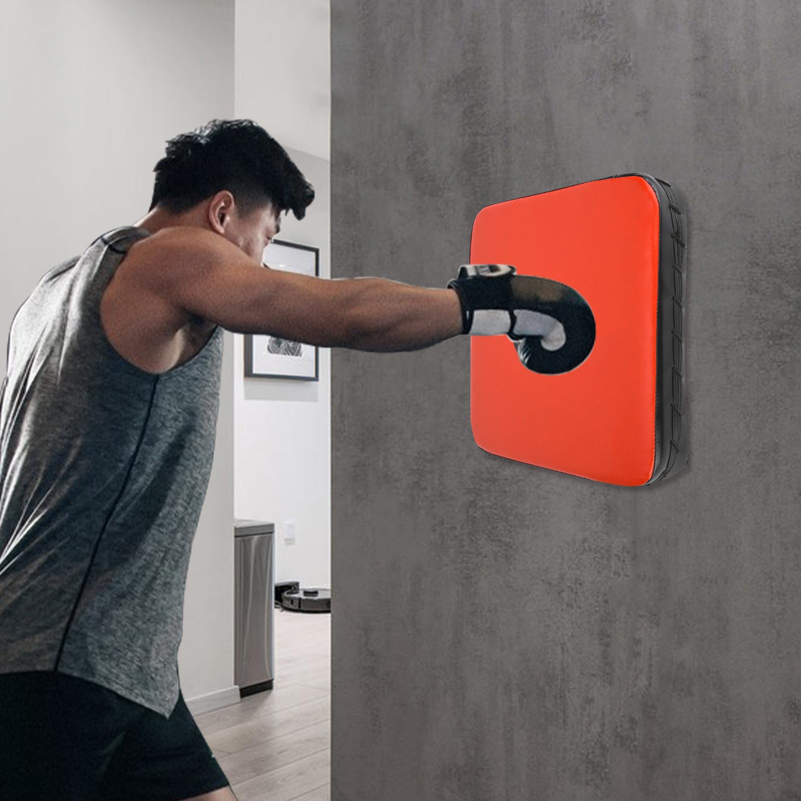 Punching pad da parete, kick pad da parete in PU Punching pad da parete Focus Target per Sanda Taekowndo Allenamento della forza Boxe