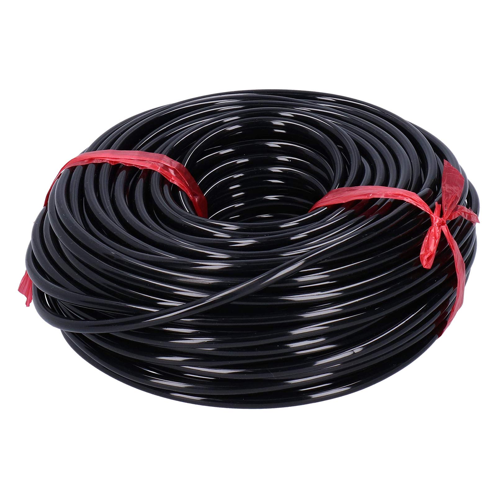 Kit di irrigazione a goccia 40M 4/7, kit per l’irrigazione del giardino con gocciolatori regolabili e valvola a doppio scarico, di irrigazione automatica per prato, serra e