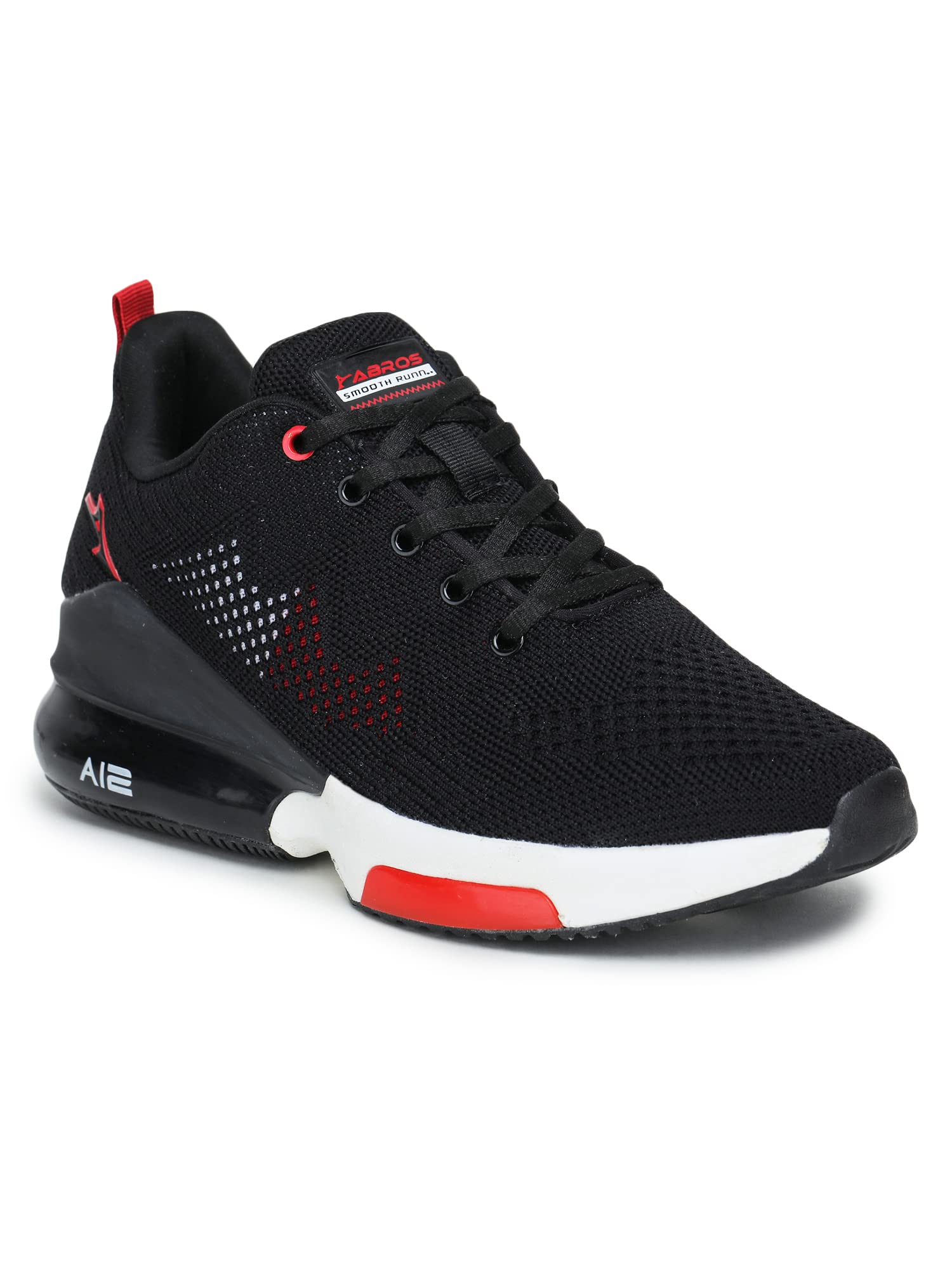 ABROS Mens Winston-N ASSG1070N Sports Shoes_Black/Red_9UK (B0BJ9HGN21) Amazon Price History, Amazon Price Tracker