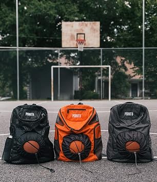 Point 3 Road Trip 2.0 Backpack Basketball Backpack with Drawstrong Closure | Ventilated Mesh Shoe Pocket Compartment