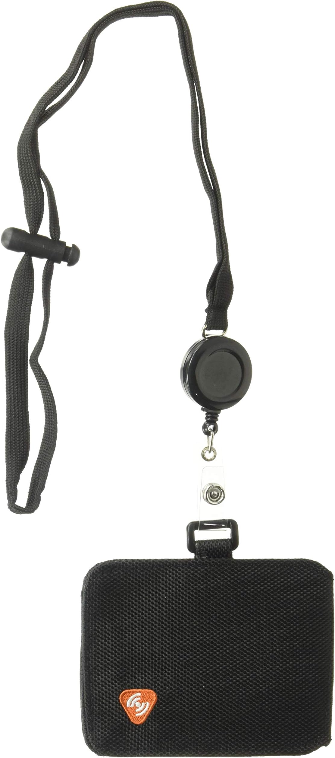 Luggage Rfid Id Holder With Security Shield, Black, One Size