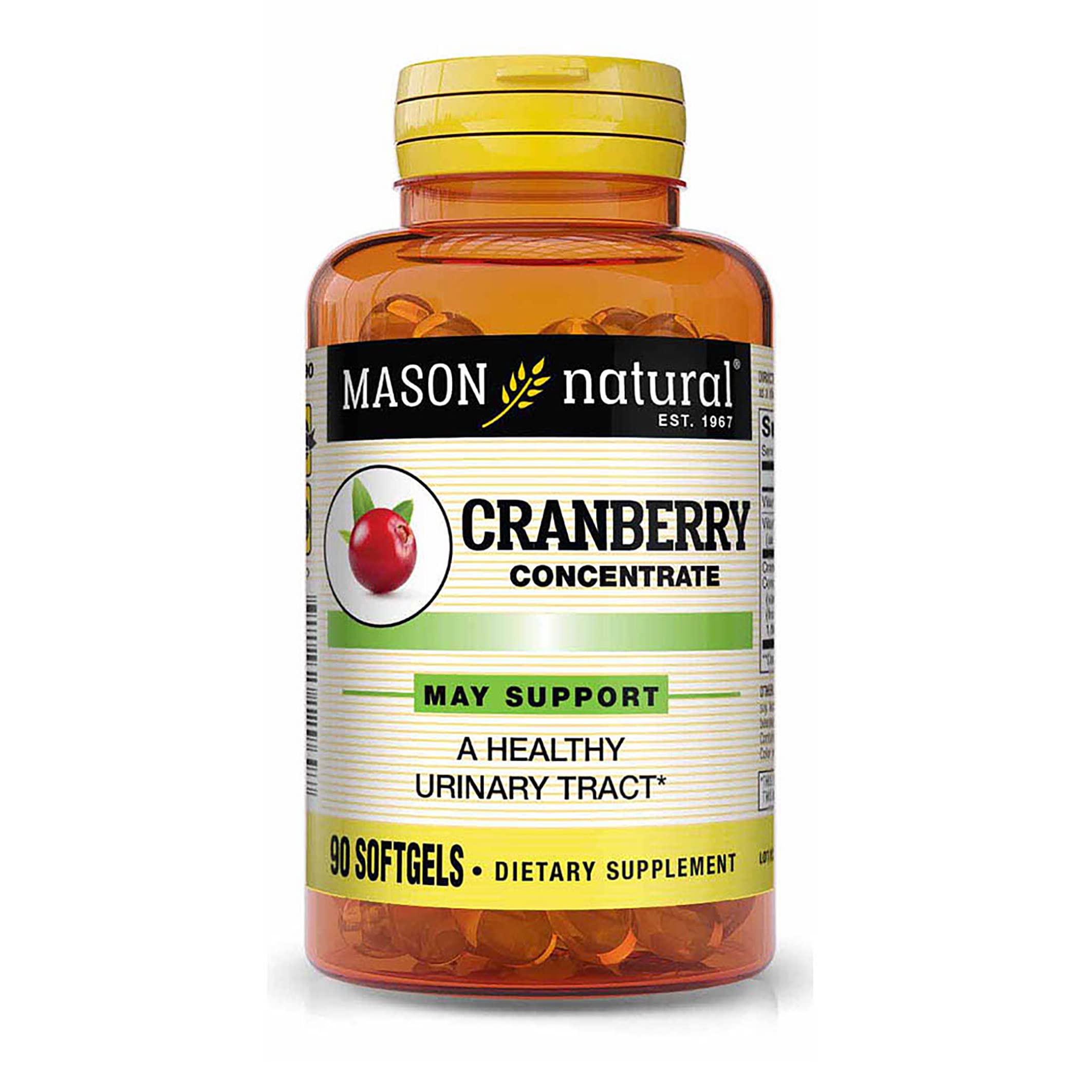 Mason Natural, Standardized Cranberry Extract, 90 Softgels
