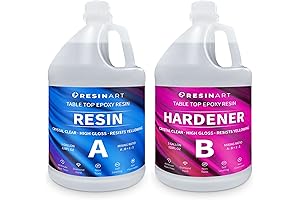 Epoxy Resin 2 Gallon Kit - The Ultimate Casting and Coating Solution for Artistic Creations