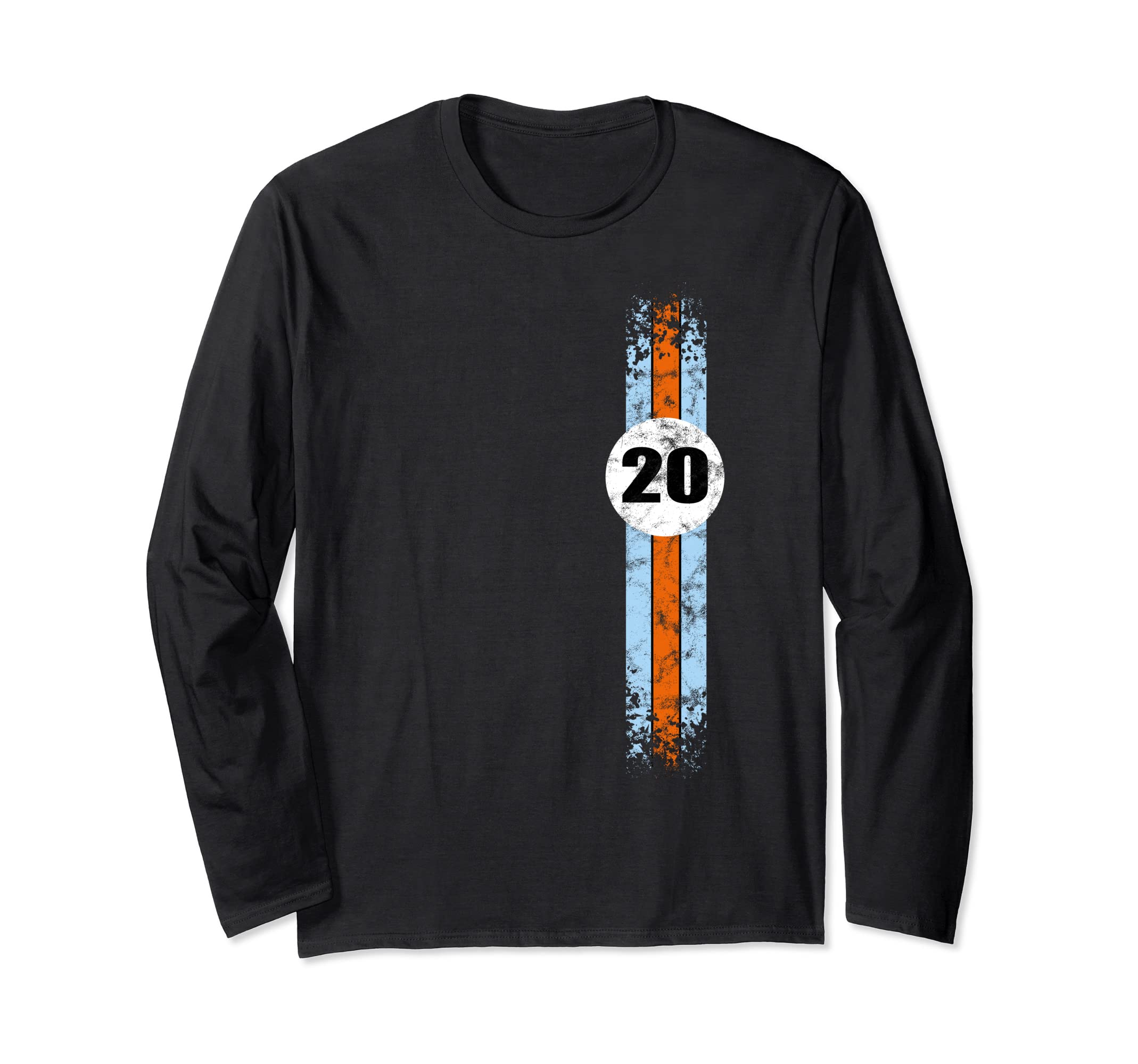 Vintage Livery Car Racing and Motorsport Race Livery Design Long Sleeve T-Shirt