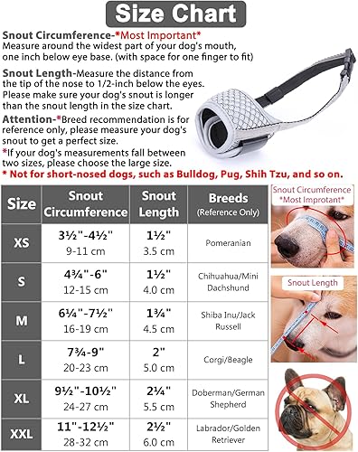 Miniatura 3 de Bozal para perro, bozales suaves para perros pequeños, medianos y grandes, cubierta de boca de perro para evitar morder, masticar, bozal de cachorro