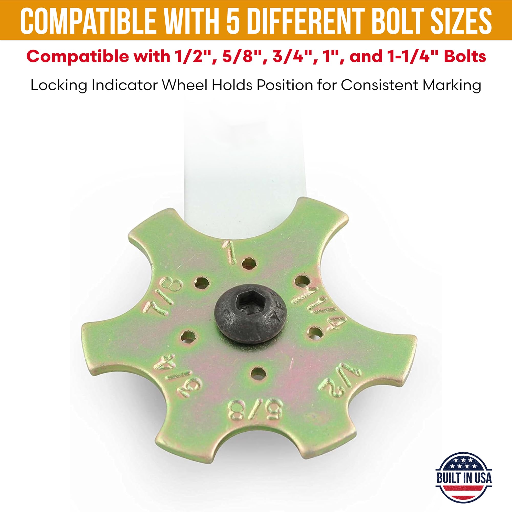 Big Foot Stand-Up Bolt Hole Marker - Precision Construction Marker For 2x4 And 2x6 Walls, Deep Hole Marker Tool For Accurate Anchor Bolt Layout — Amazon image 5