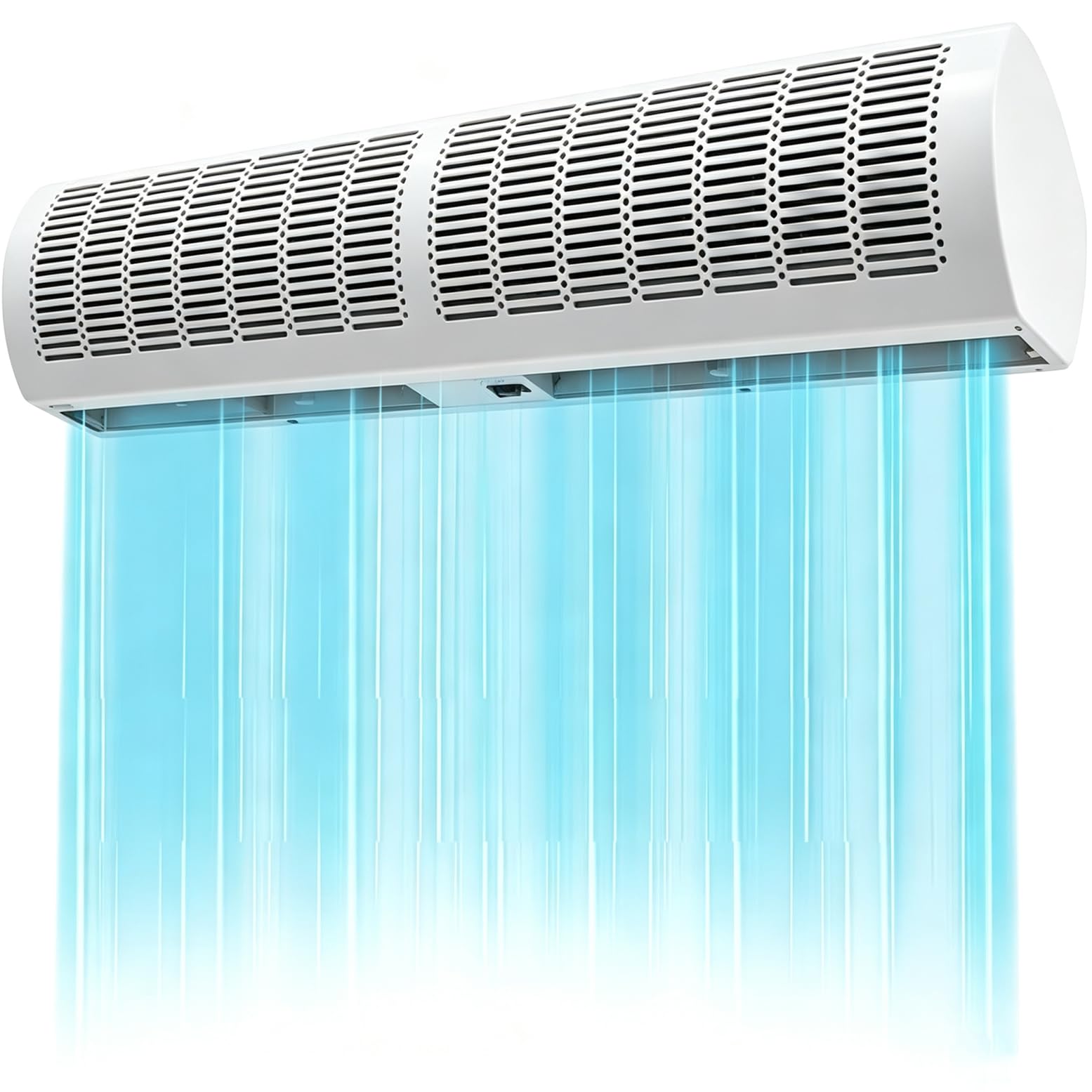 GYQSSD Door Fan Air Conditioner Air Curtains for Doors 90cm/35.4In-White