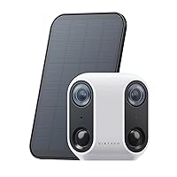 virtavo XM1, Telecamera WiFi Esterno Senza Fili