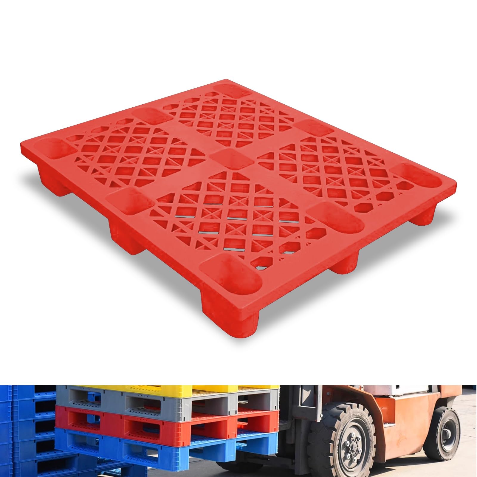 Pallet di plastica per stoccaggio di magazzino: cuscinetti resistenti e versatili per un'organizzazione efficiente