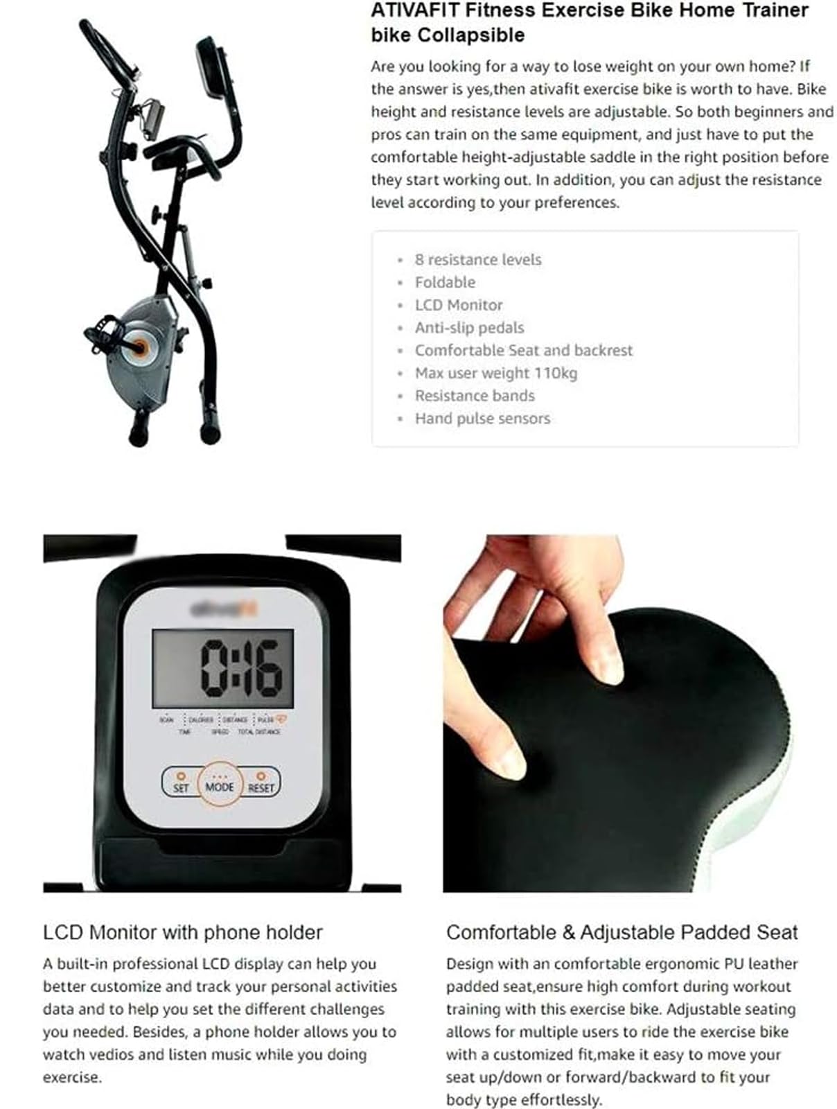 Cyclette da scrivania, Cyclette, Tapis roulant, Attrezzatura per la Salute
