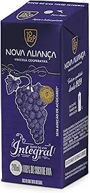 Suco de Uva Tinto Integral Nova Aliança 200ml