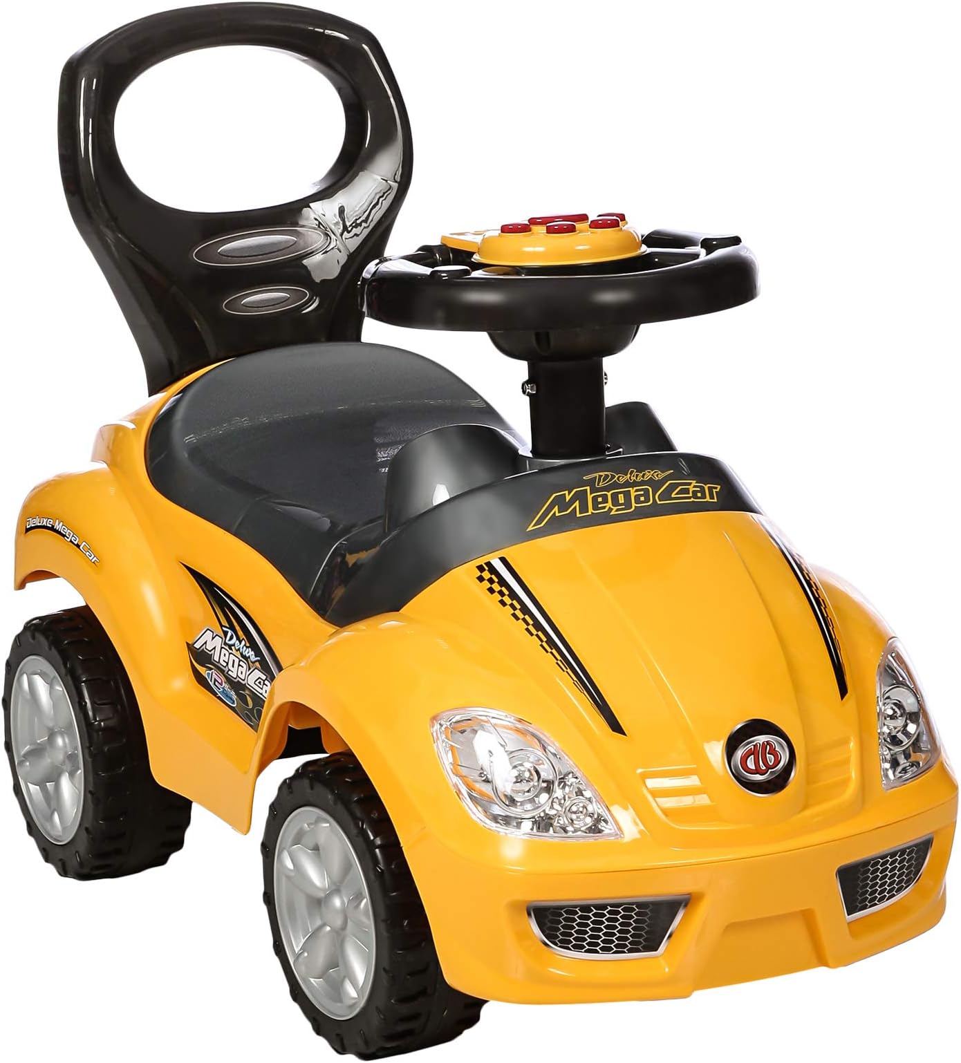 LB-382A Mega Car Pedal & Push - Yellow