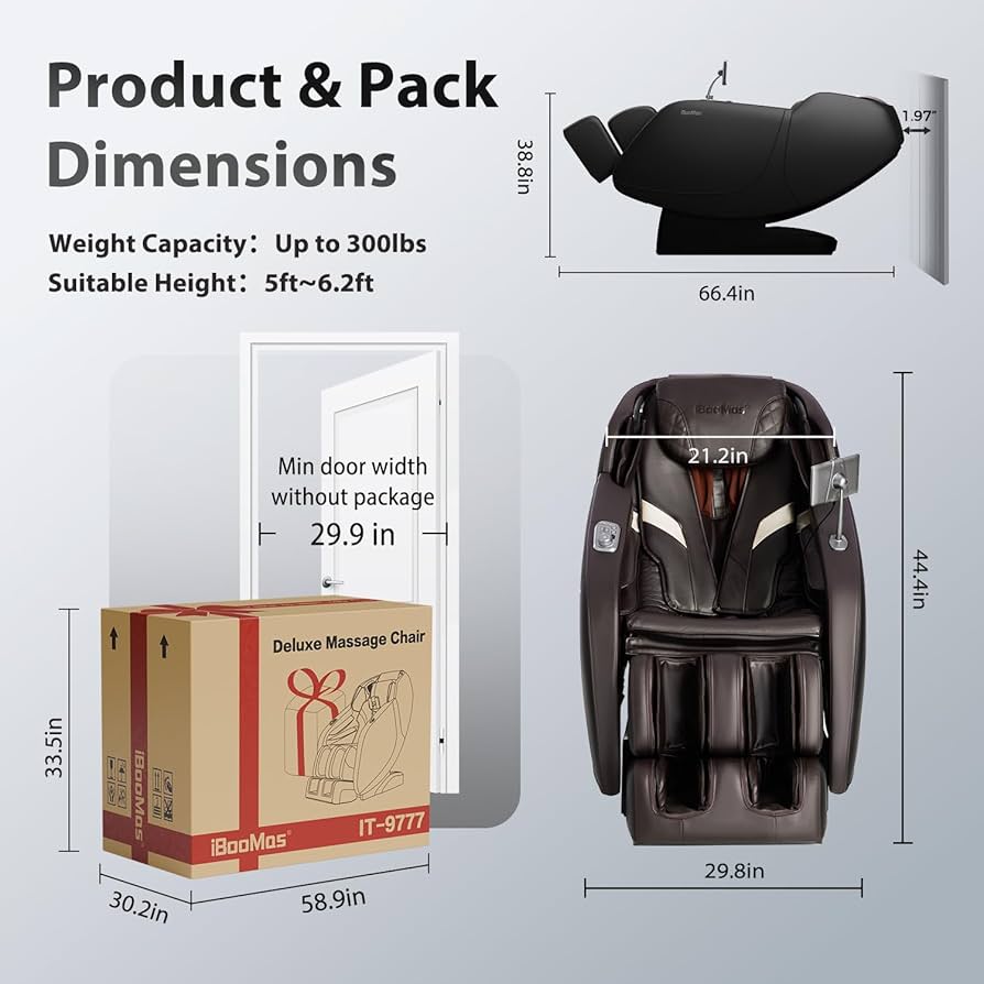 ピラフマシーン Amazon.com: iBooMas Massage Chair Full Body, Zero Gravity SL