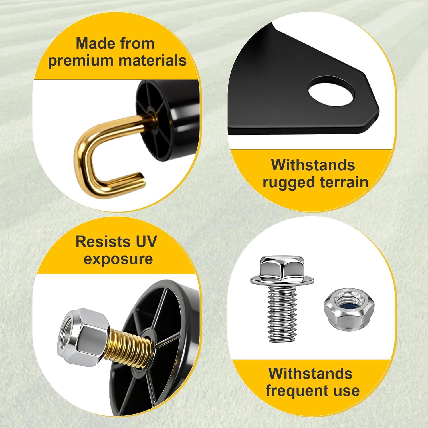 Earthtec 19A70059OEM Lawn Striping Kit for 50"/54"/60" Deck Zero-Turn Mowers, Compatible with Cub Cadet ZT1/ZT2/ZT3, Troy-Bilt Series & More