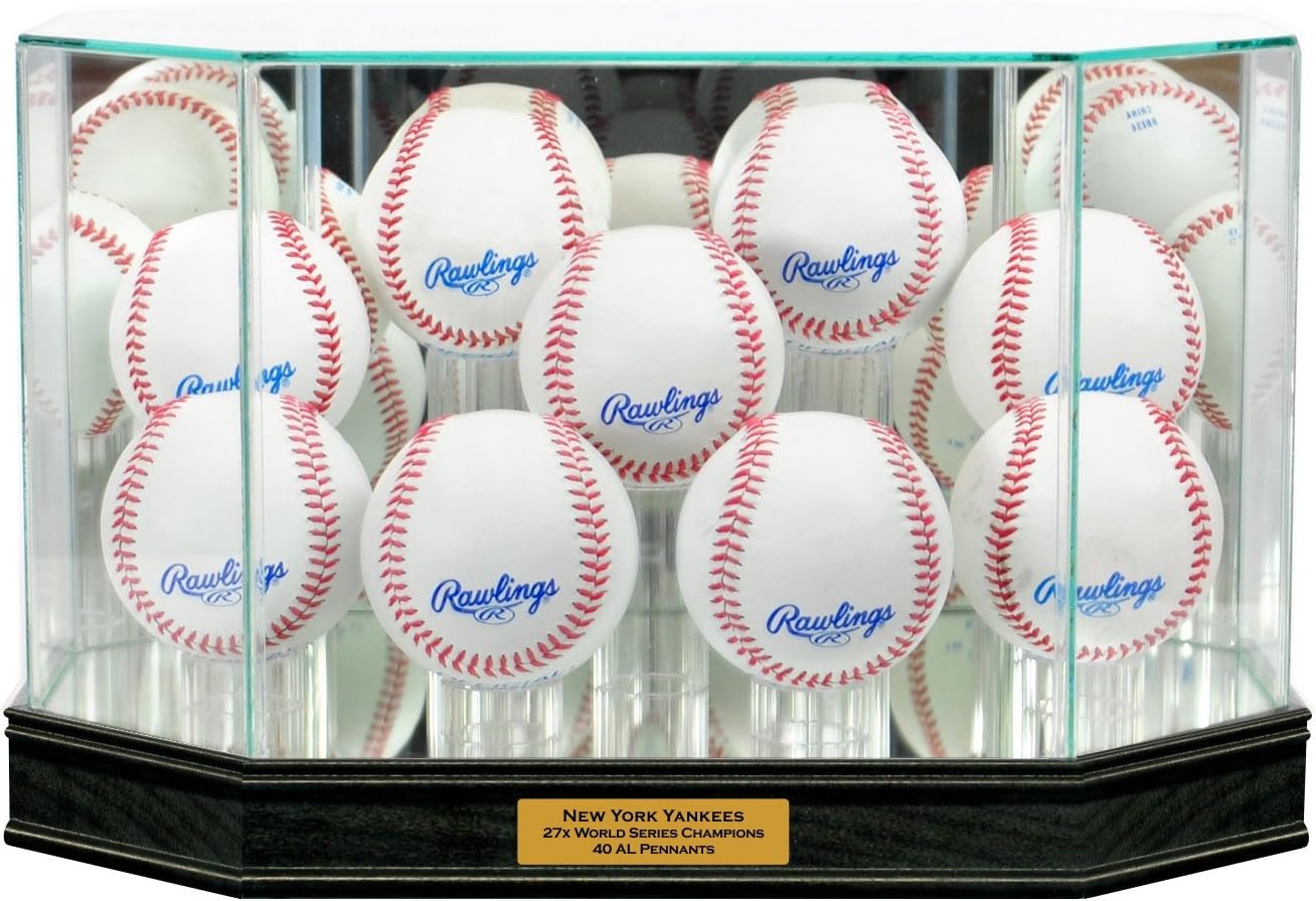 9 Baseball Display Case with Sport Moulding