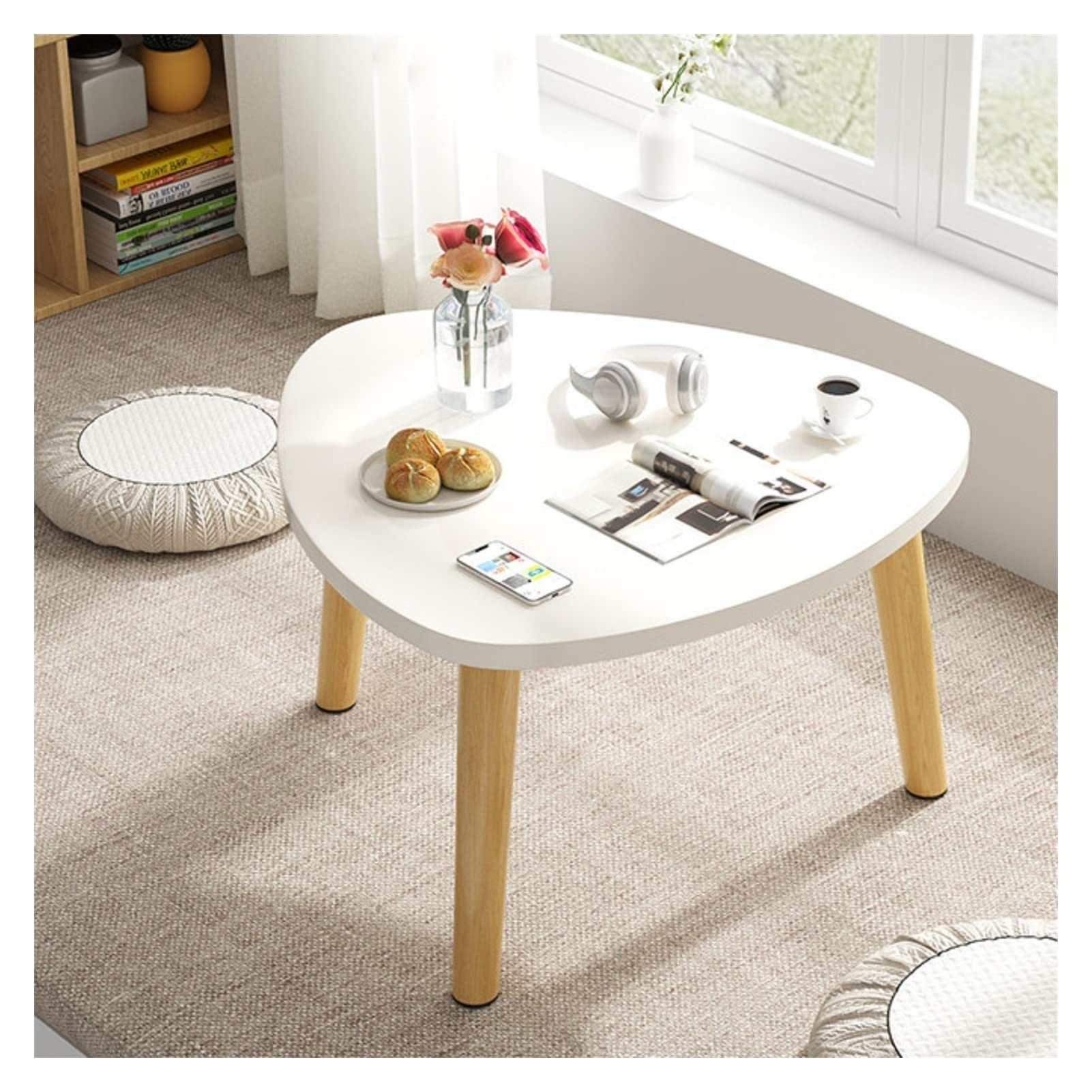 Table basse de salon moderne TUSUOD au design minimaliste et finitions soignées