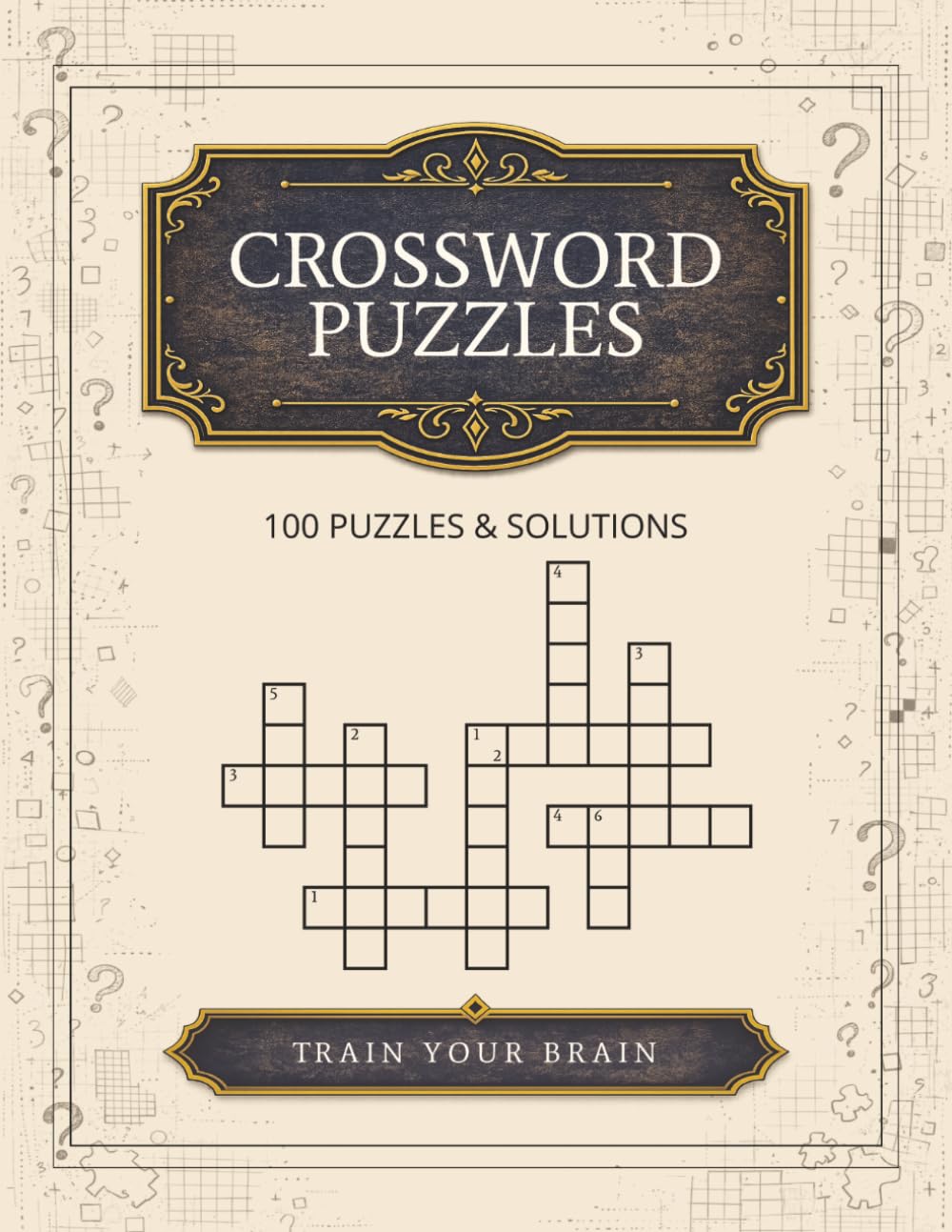 Crossword Puzzles for Adults and Seniors: 100 Easy to Medium Crossword Puzzles with Solutions | Relax, Unwind & Sharpen Your Mind