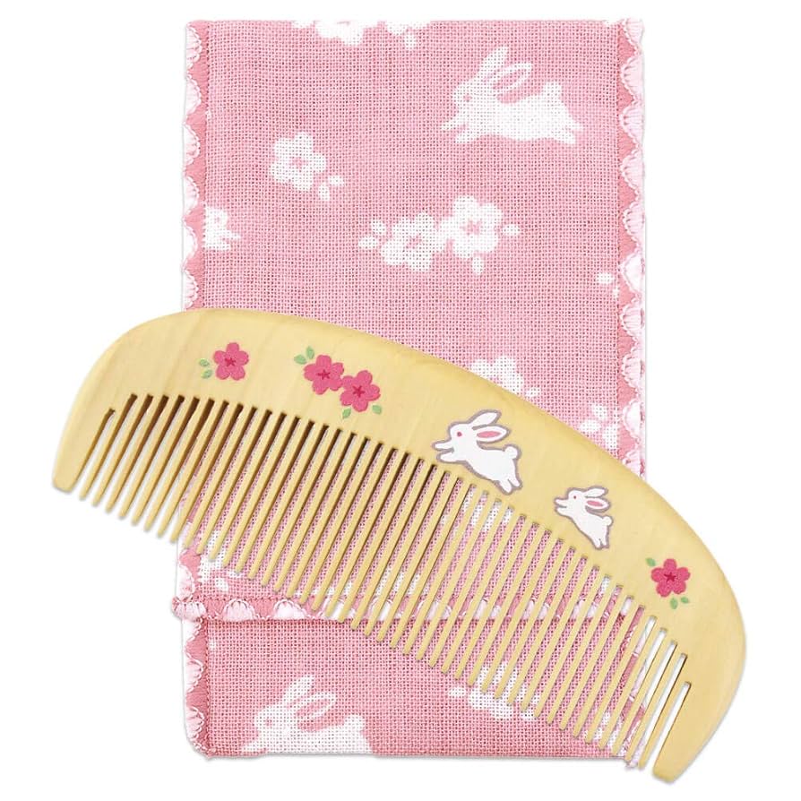 Amazon | 日本製 潤いつげ櫛 携帯便利！天然生しぼり100％の椿油