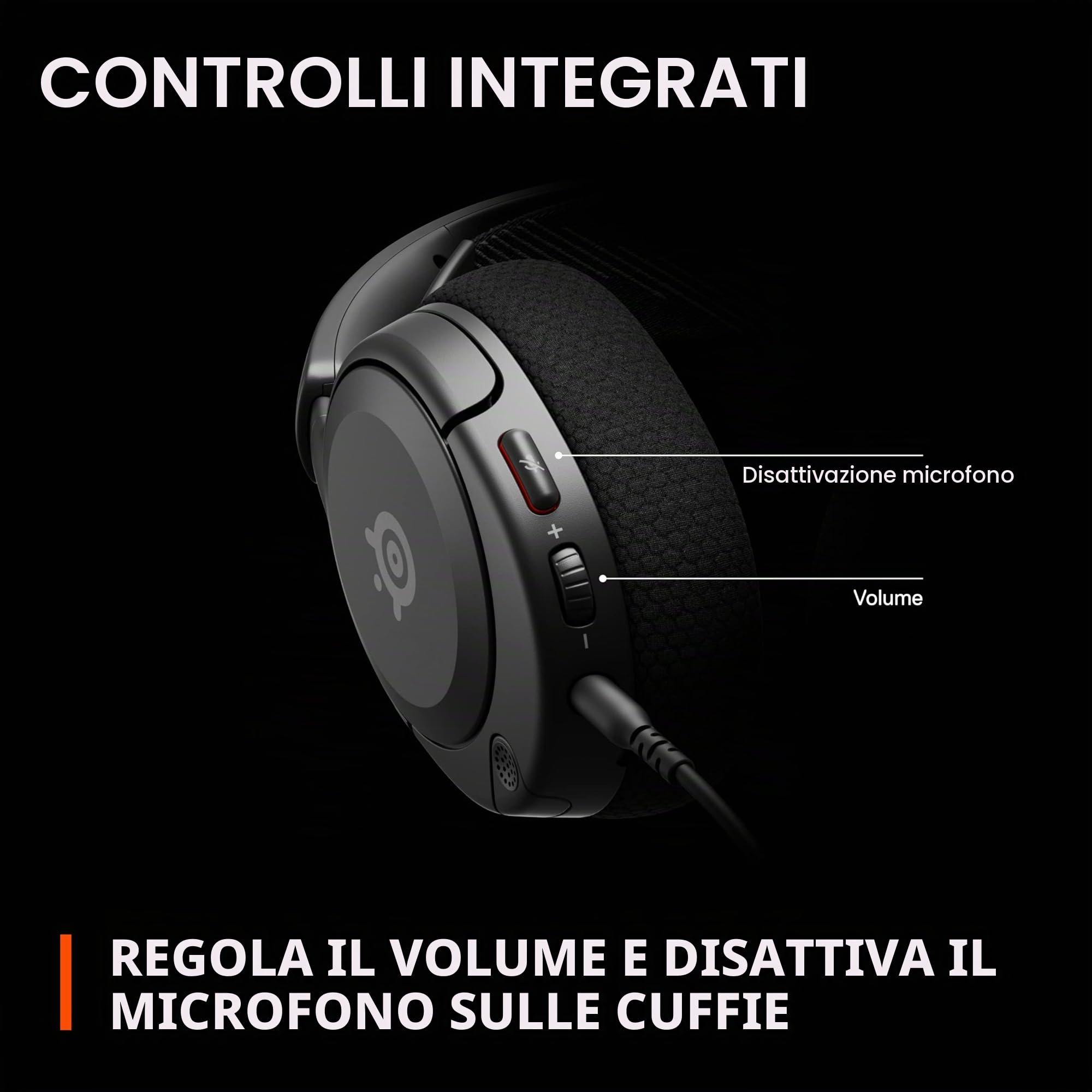 NUOVO SteelSeries Arctis Nova 1 - Cuffie da gioco multi-sistema - Driver Hi-Fi - Audio spaziale a 360° - Design confortevole - Durevole - Ultra leggero - Microfono con cancellazione del rumore - PC,