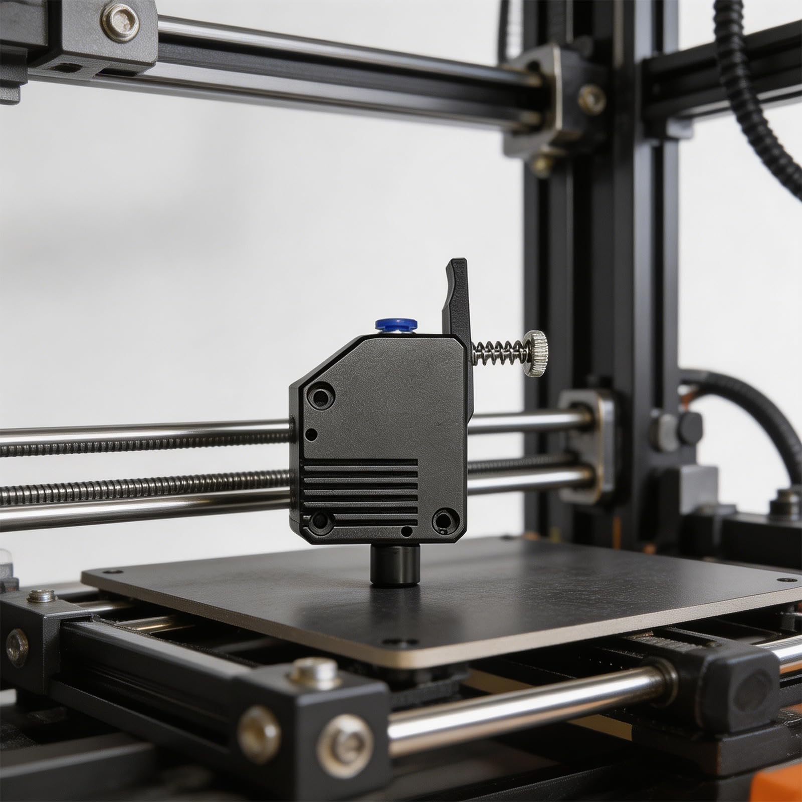 Modulo estrusore per stampante 3D per filamento da 2,85 mm, assemblaggio di ricambio in metallo per attività di riparazione nei lavori di manutenzione, alloggiamento alimentatore per filamenti