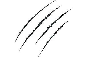 Animal Claw Scratch Mark Stencil