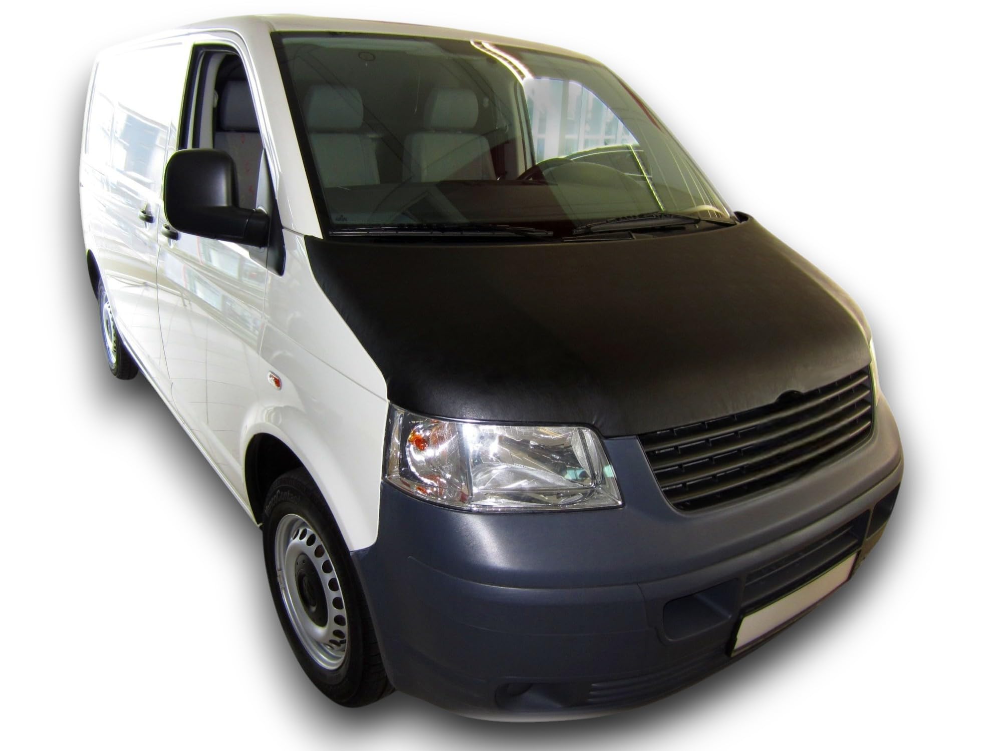 AB-00276 Vollbra Auto BRA Haubenbra für die ganze Motorhaube kompatibel mit VW Volkswagen T5 2003-2009 Transporter Multivan Caravelle California Motorhaubenschutz Steinschlagschutz