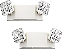 Vista 6 de Lithonia Lighting EU2 LED Luminaria de Emergencia LED de 2 Luces Blancas con 90 Minutos de Reserva