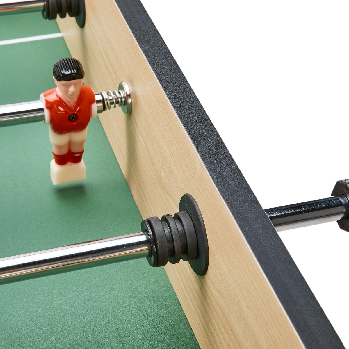 Kangui Babyfoot Adulte - Robuste - Barres télescopiques - 2 à 4 Joueurs - 3 Balles liège inclues