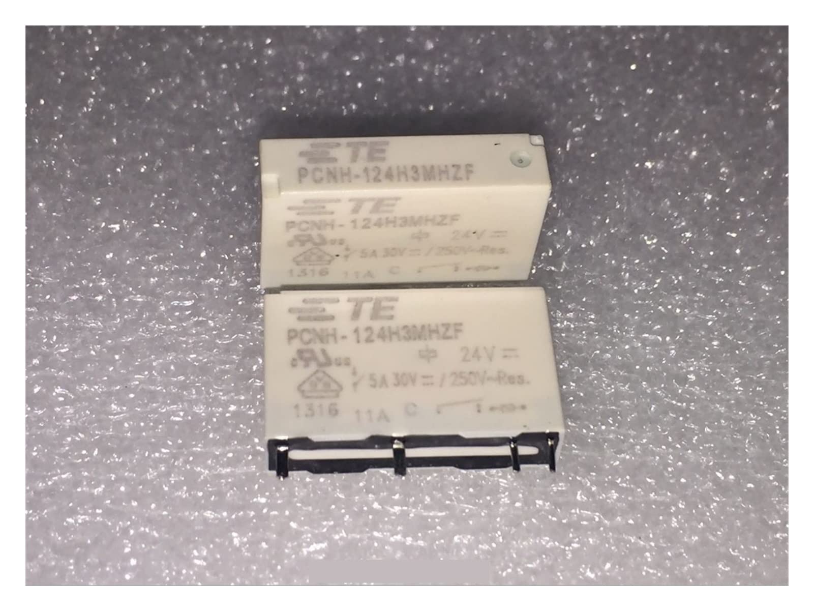 AQHYEBNSR Relay 20pcs PCNH-124H3MHZF 124H3MHZF 24V 5A 4PIN