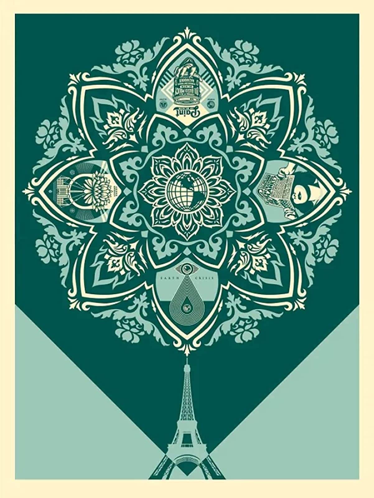 Affiche Shepard Fairey pour decoration murale salon 50x70cm