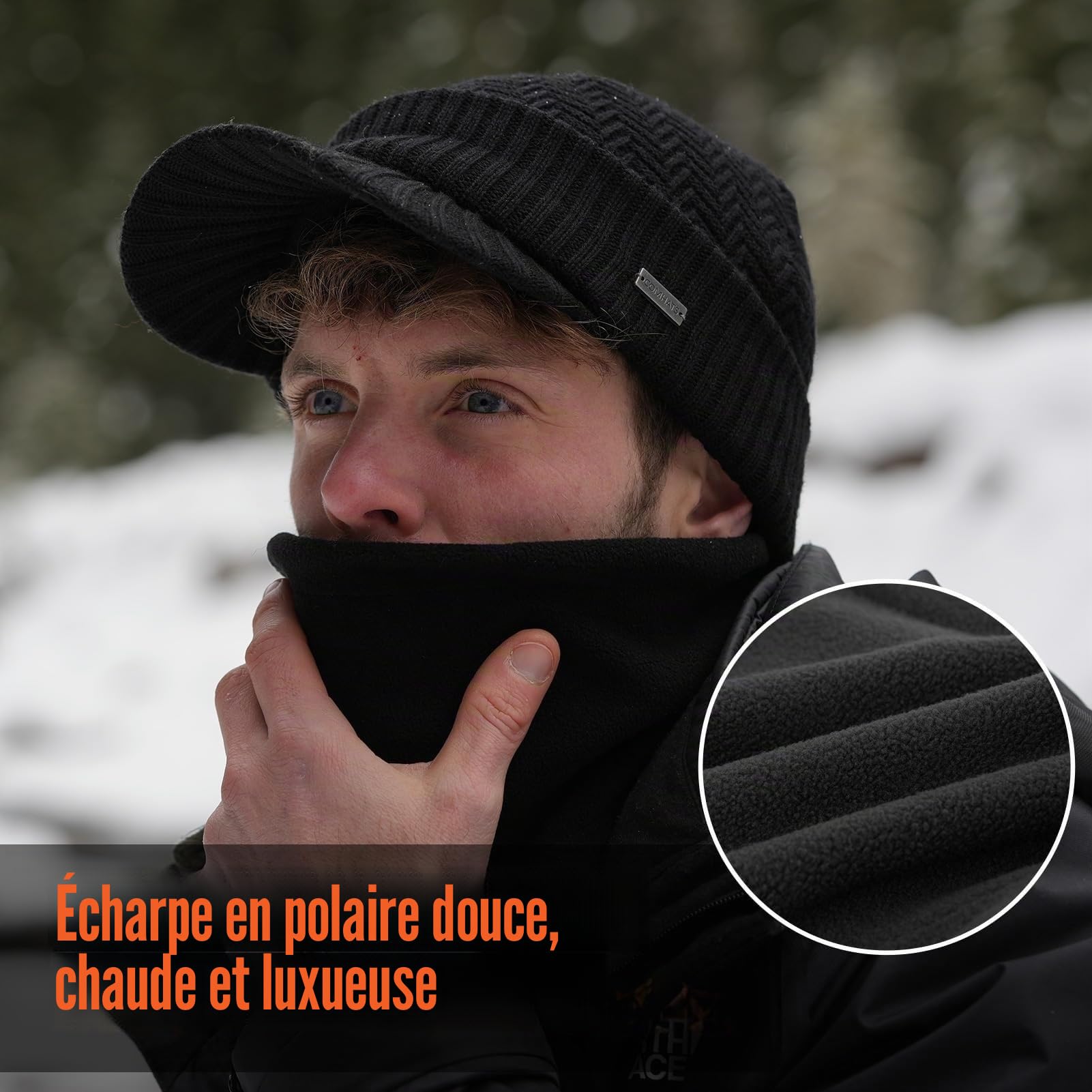 Siggi Bonnet à visière en laine