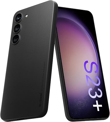 memumi Funda ultradelgada para Samsung Galaxy S23 Plus, súper ligera de 0.012 in mate dura cubierta trasera para Galaxy S23 Plus funda delgada de