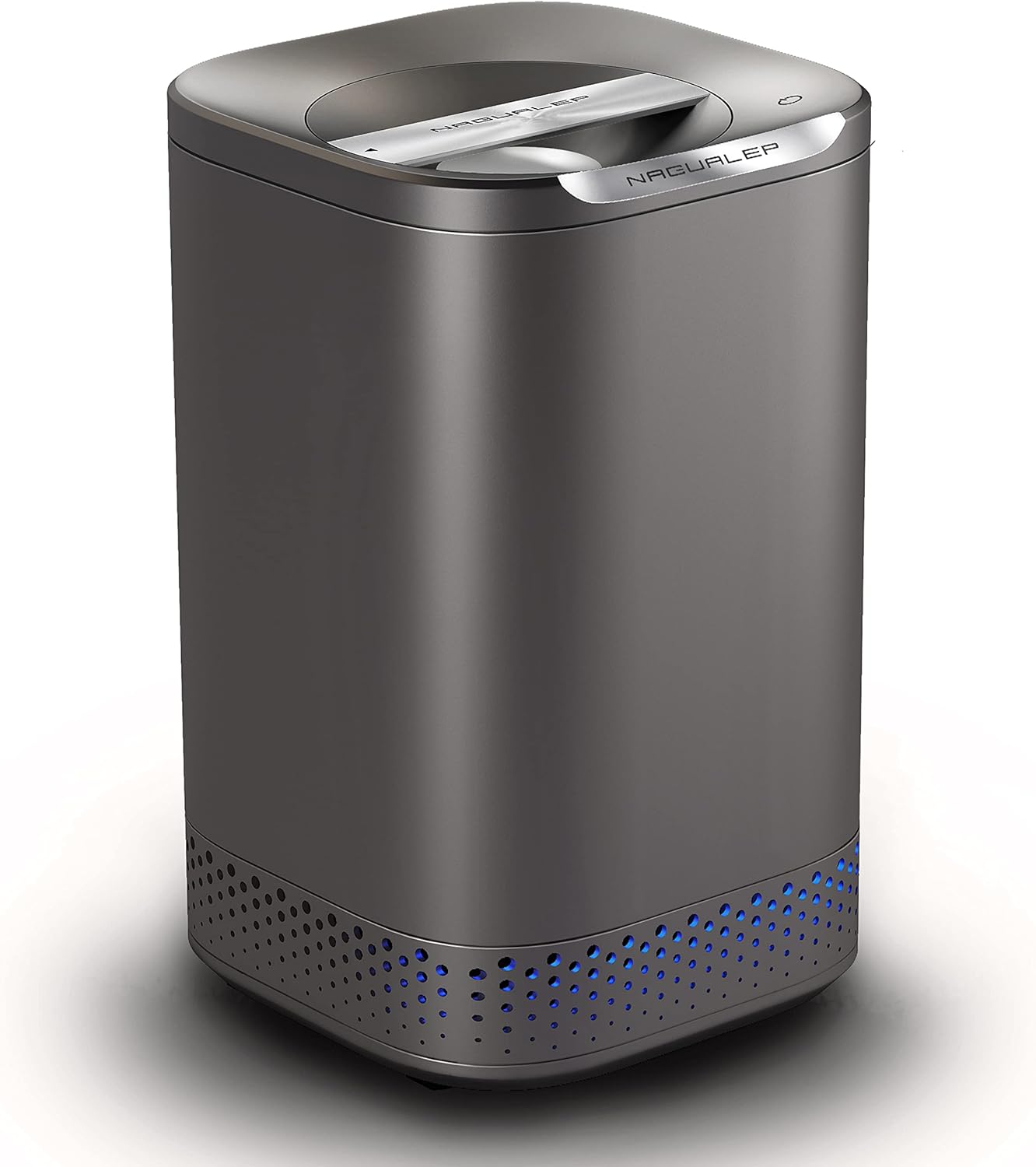 Nagual Smart Electric Composter for Kitchen, Mill Composter Kitchen Bin, One Button Turn Waste into Natural Fertilizer, Auto-Stop, High Temperature Sterilization, Filter Deodorization(NA2 2.5L)