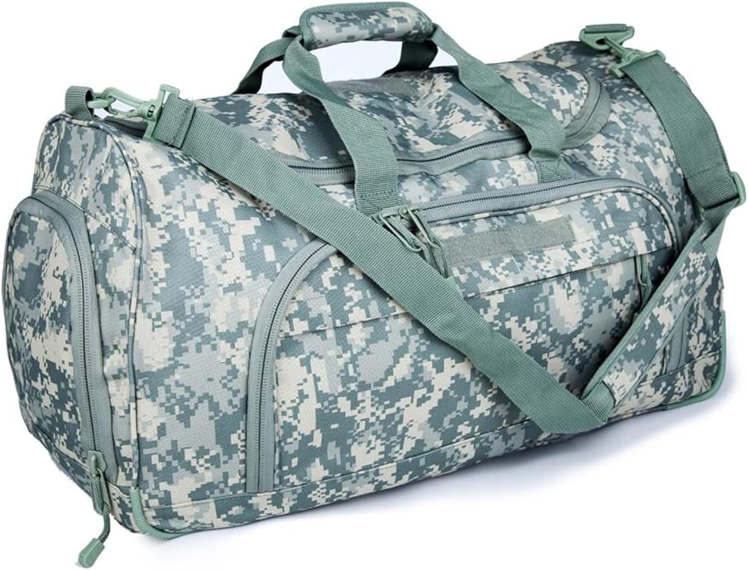 Miramrax Gym Bag Duffle Bags for Men Women with Shoes Compartment Sport Weekend Travel Overnight Carry On Bag for Tactical Military Travel Work Out Bags (2.0 ACU)