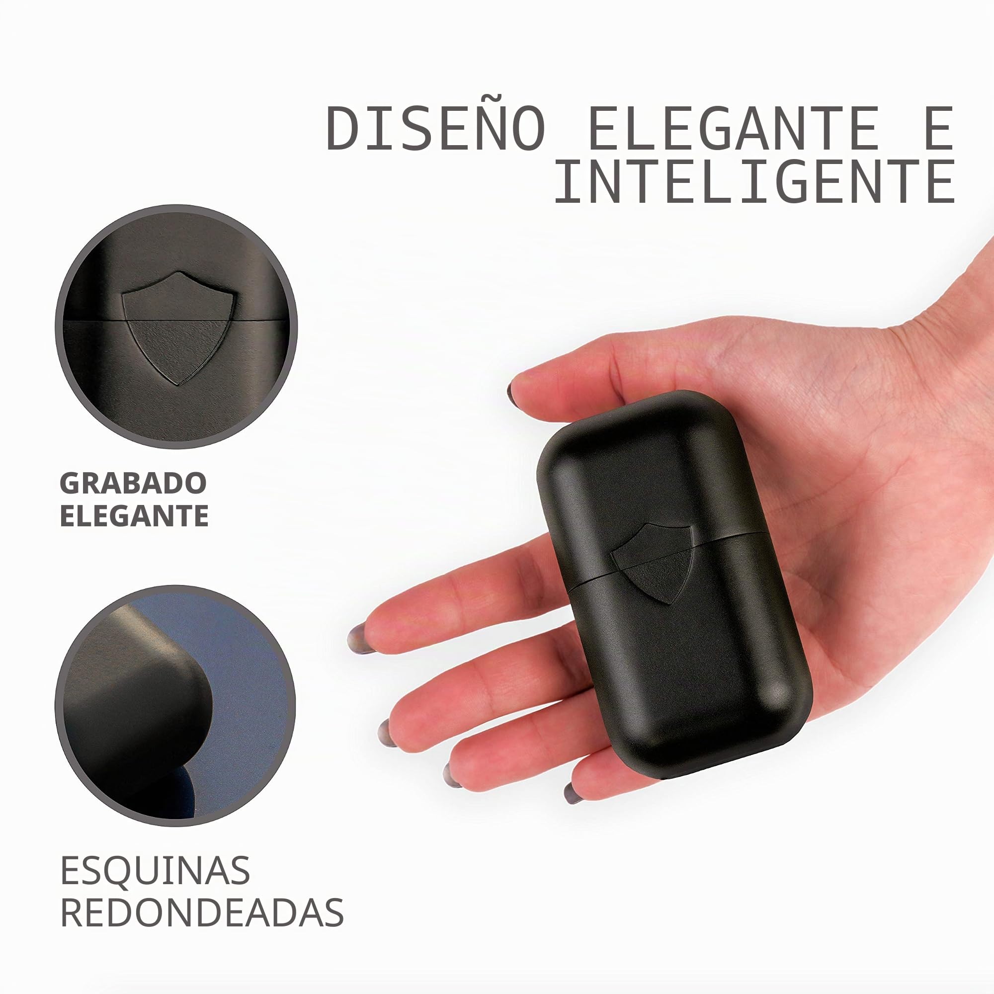 Keyless Go Protección de la Llave del Coche | ITV Certificado de la Señal de Aluminio Anodizado | Caja RFID | para Todas las Llaves RFID