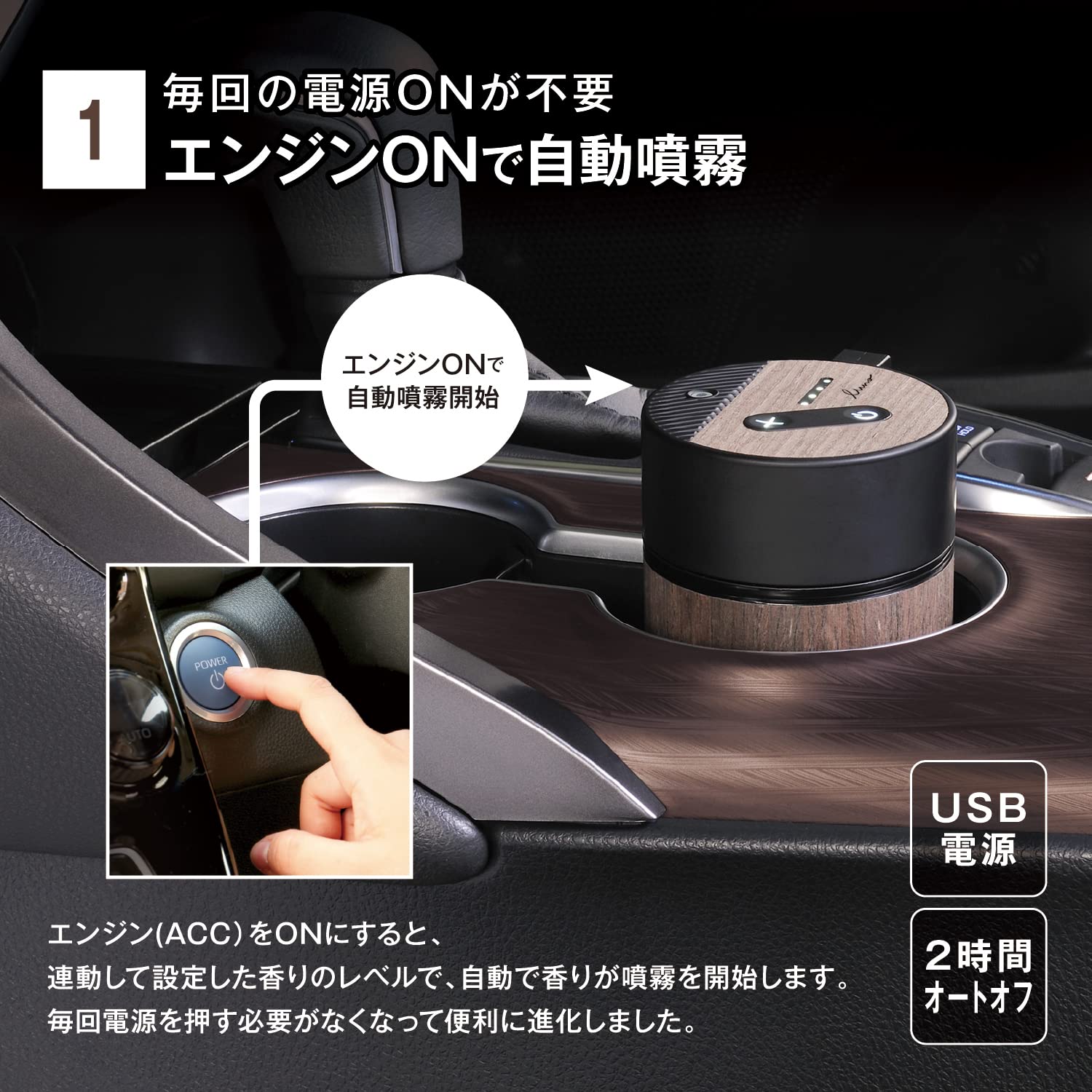 Amazon | カーメイト 車用 芳香剤 ディフューザー 車載 噴霧式 